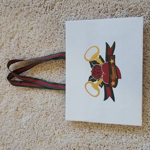 GUCCI  Shopping Bag ONLY.               6.5" X 9" X 3"